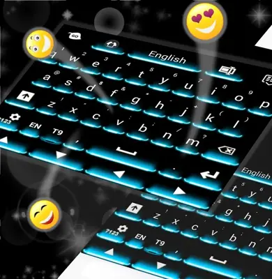 Neon Theme Keyboard Phone android App screenshot 0